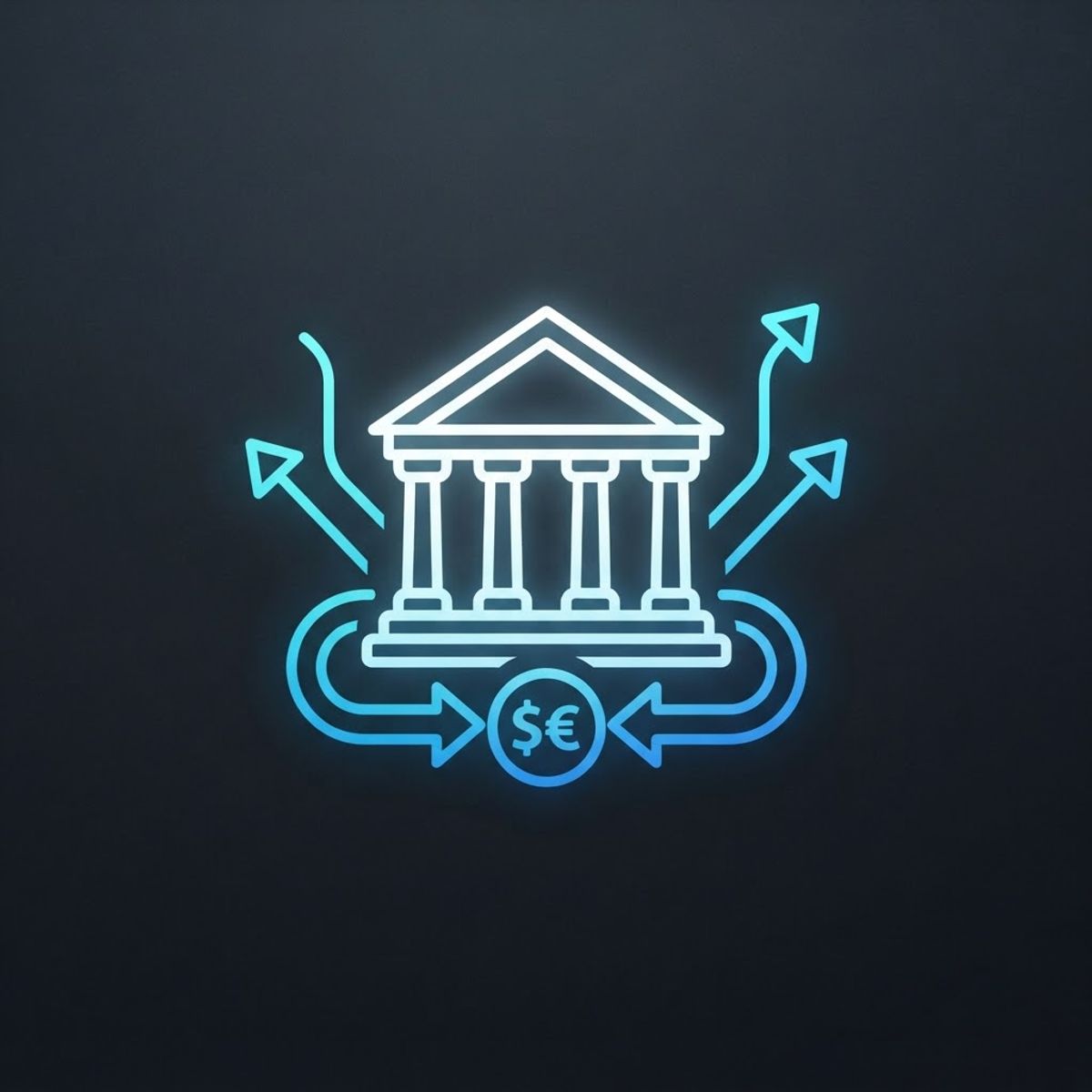 Icône de virement bancaire